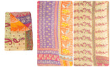 fair trade kantha quilt blanket