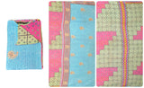 fair trade twin kantha quilt blanket