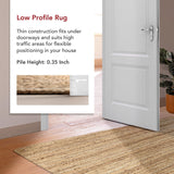 Jute Runner Rugs, Jute Carpet Rug, Jute Area Rug 8X10, Jute Stair Capret