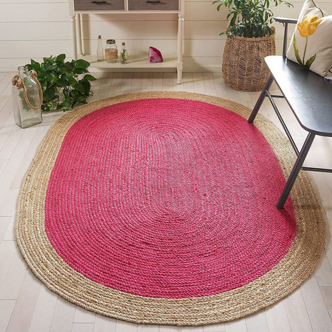 Best Selling Oval Rugs Premium Quality Jute Oval Rug 6'x9' Jute Oval Doormat 2'x3'