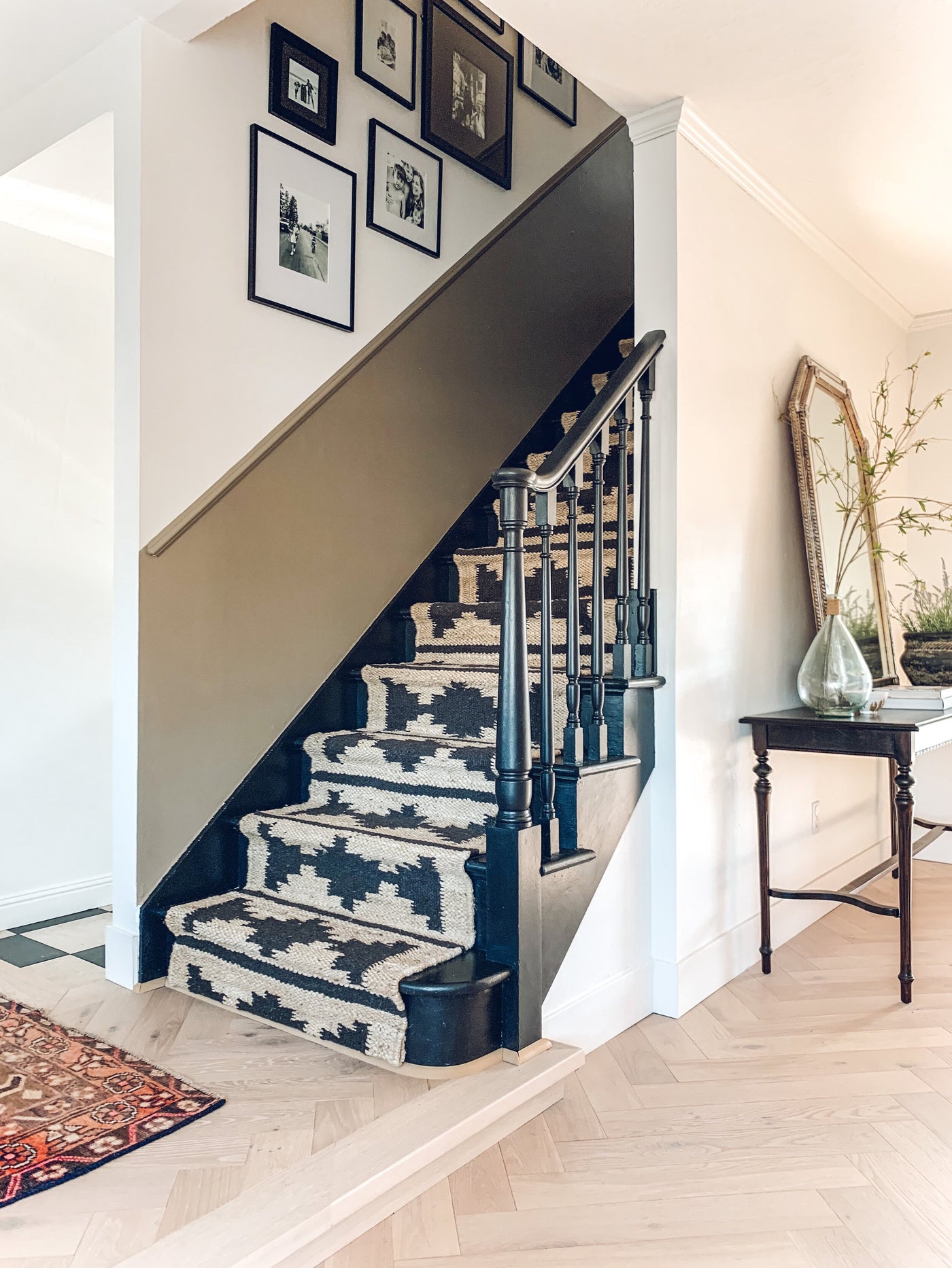 Hemp Rug for Hallway, Jute Kitchen Runner, Runner for Entry Door