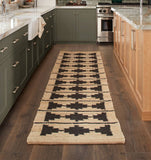 Hemp Rug for Hallway, Jute Kitchen Runner, Runner for Entry Door