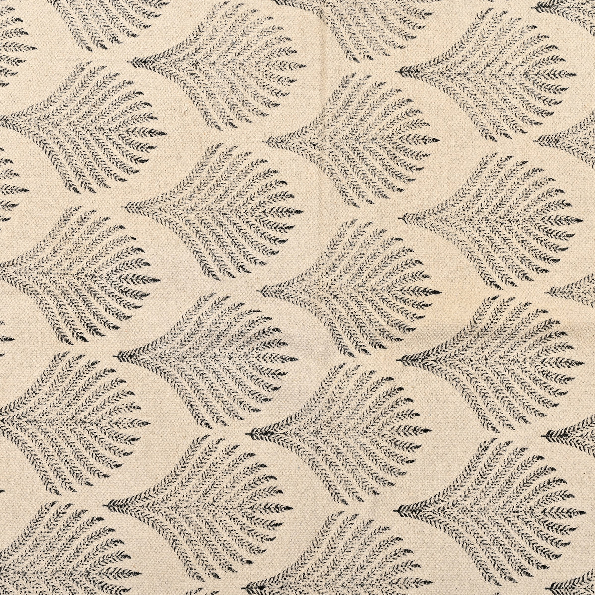 Hand Block Print Rug, Cotton Area Carpet Rug, Washable Cotton Rug, Cotton Doormat
