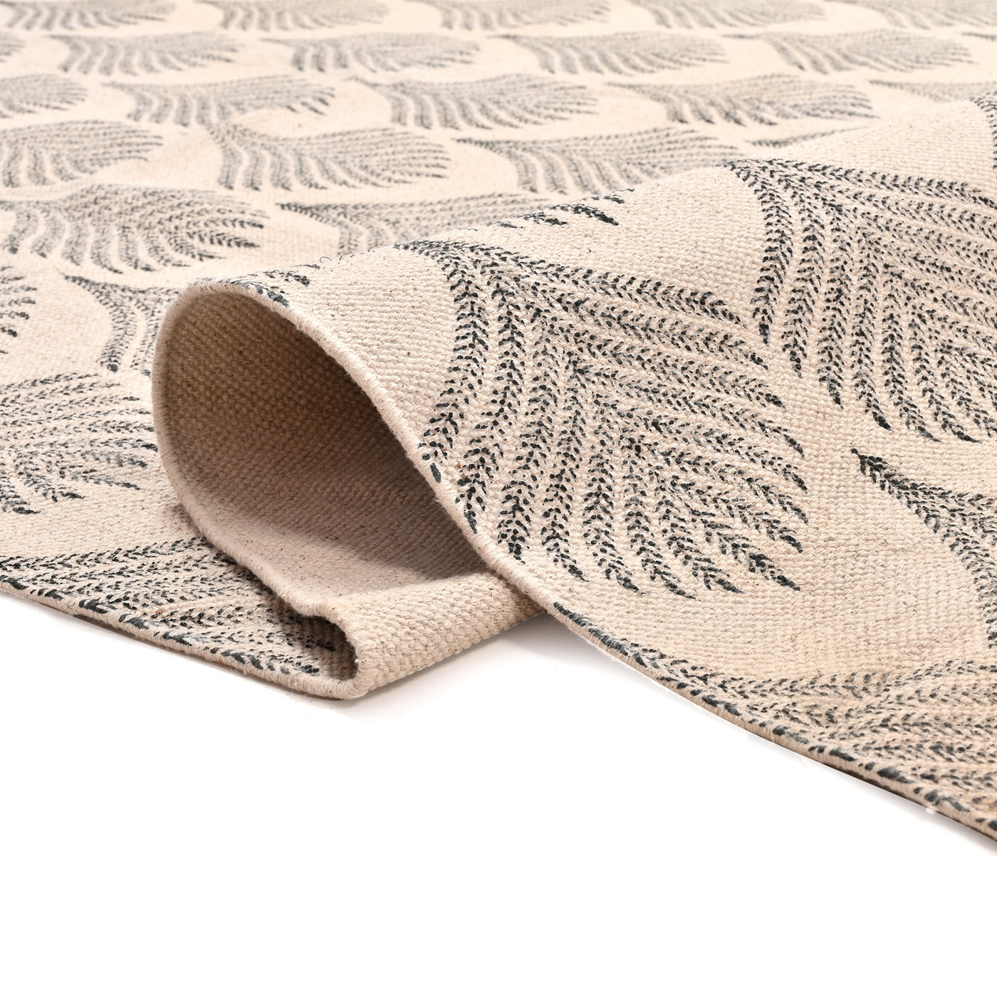 Hand Block Print Rug, Cotton Area Carpet Rug, Washable Cotton Rug, Cotton Doormat