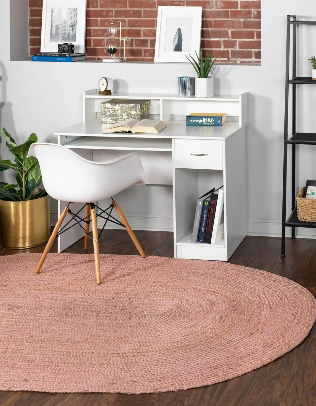 Large Oval Jute Rug 9'x12' Oval Area Rugs for Living Room 8'x10 Oval Jute Doormat