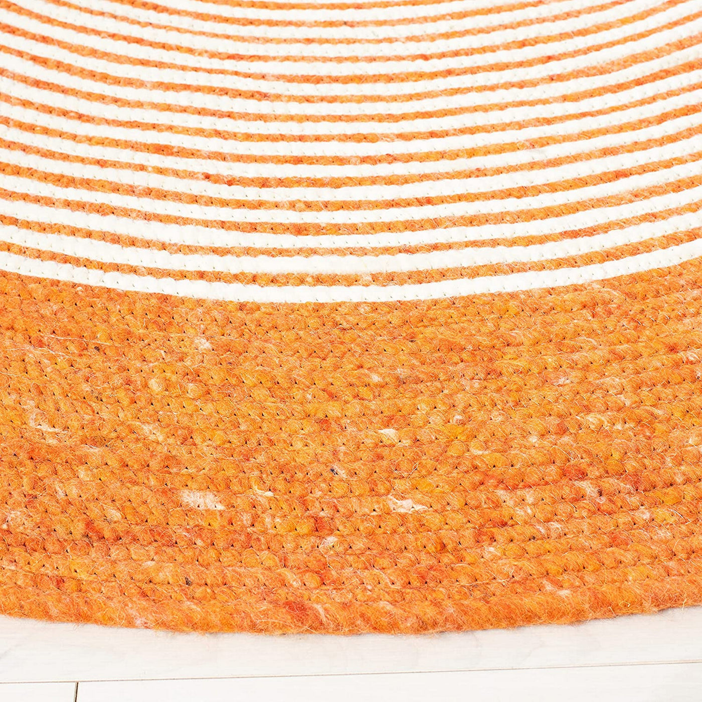 Handwoven Premium Quality Jute Oval Doormat 2'x3' Braided Oval Area Carpet Rug