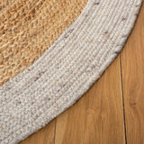 White Oval Area Rug 8'x10', Braided Oval Jute Rug, Hemp Sisal Oval Carpet Rug 5'x7'