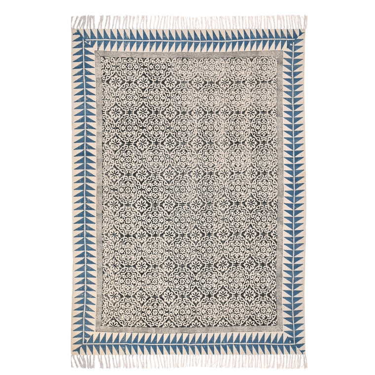 Bohemian Cotton Rugs, Extra Large Area Rug, Washable Cotton Rug, Cotton Kitchen Rug