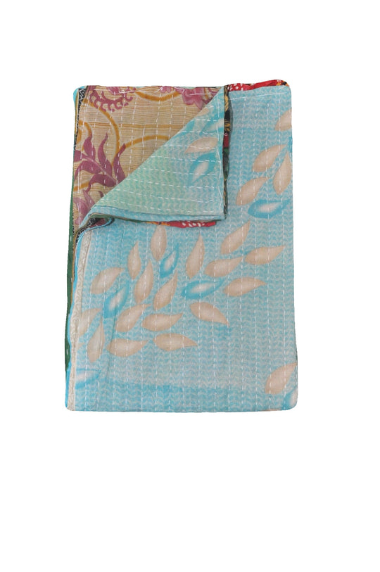 reversible kantha bedspread twin kantha blanket bohemian sofa throw