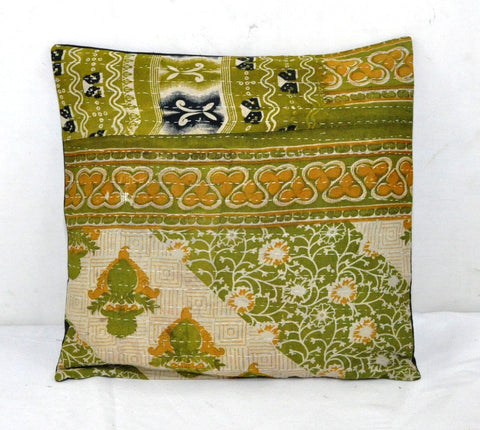 vintage kantha throw pillow outdoor cushions toss pillows