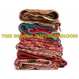 10 wholesale indian sari kantha quilt queen size patchwork kantha bedspread blanket