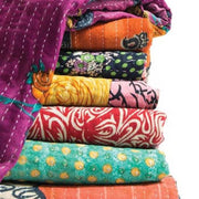 Wholesale Vintage kantha Quilts Throws in India Jaipur Handloom