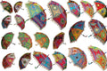 100 pcs Wholesale Lot Vintage Patchwork Embroidery Umbrella Wedding Decoration Antique Handmade Parasols Beach Umbrellas Burning Man Parasol-Jaipur Handloom