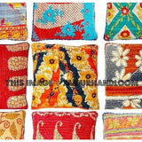 10pc Vintage Kantha Decorative throw Pillow, Kantha Pillow, Kantha Cushion Cover, Gypsy pillow, Antique Bohemian Pillow, Indian Pillow
