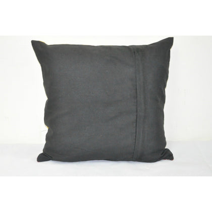 16" bohemian kantha throw pillow indian sofa cushions - P117-Jaipur Handloom