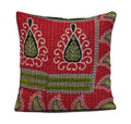 16" Decorative Kantha Throw pillows for couch kantha outdoor cushions - NS29-Jaipur Handloom