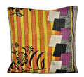 16" large decorative kantha pillows for couch indian bedroom cushions