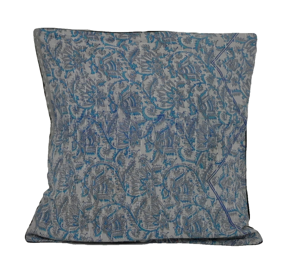 16X16 handmade sofa cushion covers vintage kantha throw pillow covers