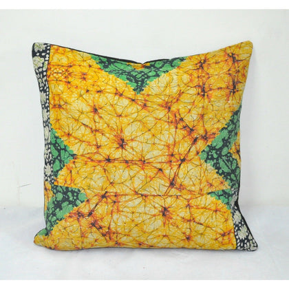 16X16 inches kantha throw pillows dorm room bedding pillows and cushions - P20-Jaipur Handloom