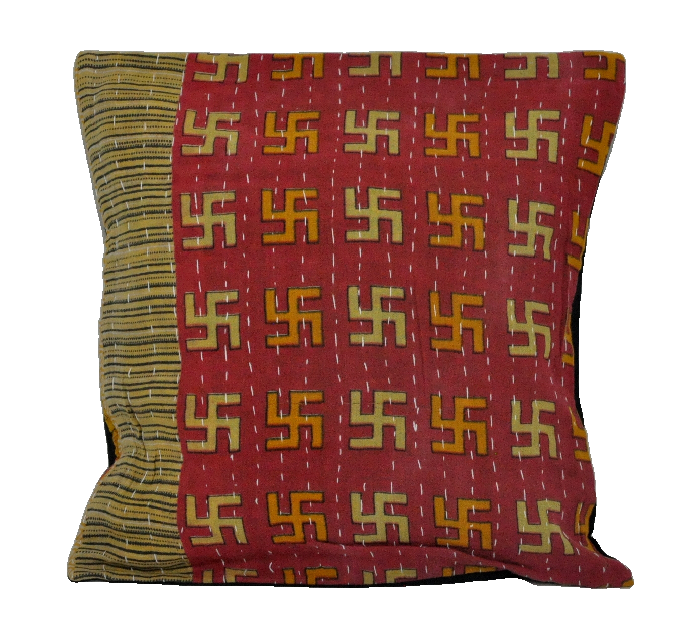 16X16 vintage kantha pillow covers boho bedroom cushion covers toss pillows