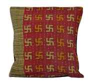 16X16 vintage kantha pillow covers boho bedroom cushion covers toss pillows