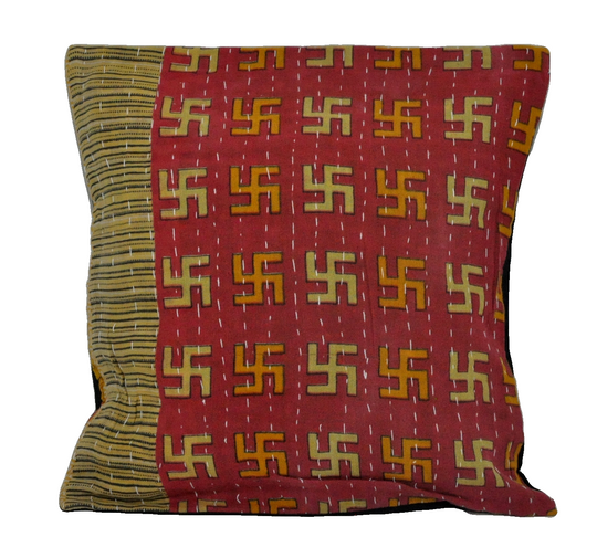 16X16 vintage kantha pillow covers boho bedroom cushion covers toss pillows