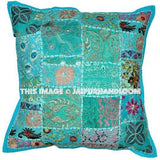20" Mediation Yoga Pillows in Square Shape Bohemian Floor Cushions on Sale-Jaipur Handloom