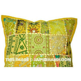 20x 20 Indian organic yoga pillows bohemian mediation cushions on sale-Jaipur Handloom