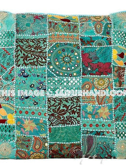 24" Extra Large Turquoise Throw Pillows Decorative Sofa Cushion Covers