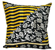 24" large sofa throw cushions indian kantha pillow covers sham pillows - P52-Jaipur Handloom