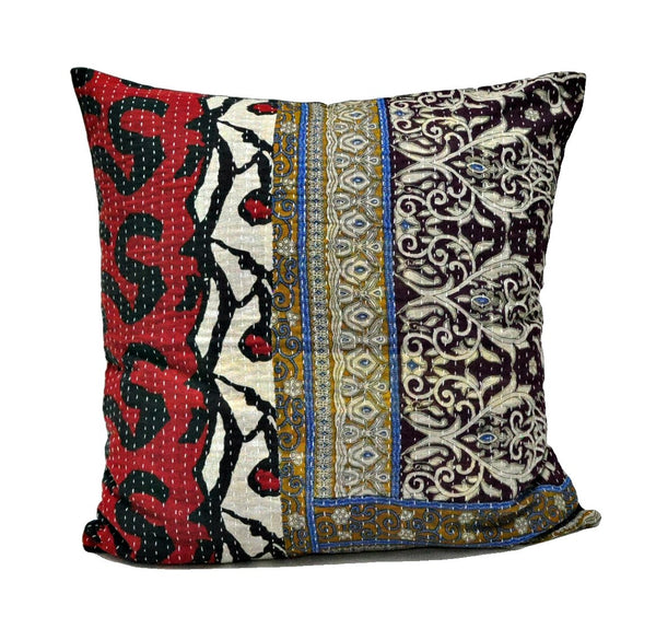 24" wholesale kantha pillow covers XL decorative throw cushions sham pillows