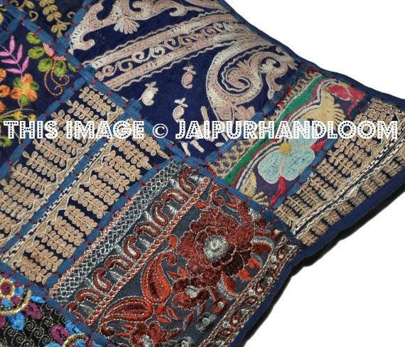 24X24 Decorative throw Pillows for couch yoga pillows seating cushions chair-Jaipur Handloom