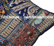 24X24 Decorative throw Pillows for couch yoga pillows seating cushions chair-Jaipur Handloom