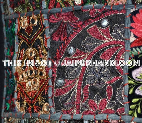 24X24 Indian Handmade Meditation Pillows Bohemian Floor Cushions-Jaipur Handloom