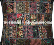 24X24 Indian Handmade Meditation Pillows Bohemian Floor Cushions-Jaipur Handloom