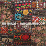 24x24 black square throw pillows for couch indian organic dining chair pillows-Jaipur Handloom
