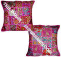 2pc Pink wholesale set Decorative Tribal accent throw pillow covers