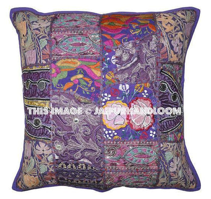 2pc Purple Pillow Cover Vintage Throw Pillow for Couch Outdoor Furniture Pillows