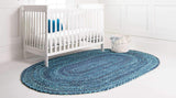 3 X 5 braided bedroom rug runner