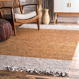 3 X 5 jute area rug for living room