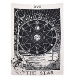 Tarot Tapestry The Star The Sun & The Star Tapestry Medieval Tapestry