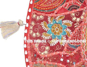 32" XL Round giant floor pillow floor Cushion floor pouf floor pillow cushon floor pillow pouf large pillow pouf floor cushion-Jaipur Handloom