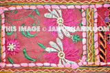 38x14" Decorative Toran Valance, Vintage Door Hanging-Jaipur Handloom