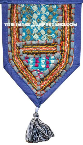 38x14" Decorative Vintage Door Hanging Window Decor Toran-Jaipur Handloom