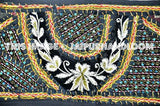 38x14" Decorative window valance door curtain-Jaipur Handloom