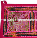 38x14" Pink Decorative Door Valance Door Treatment-Jaipur Handloom