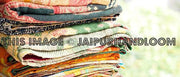 3pc Wholesale Vintage Kantha Quilt Queen Kantha Throw Patchwork Kantha Blanket-Jaipur Handloom