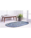 Hand Woven 3 X 4 Chindi Rug for Kitchen