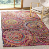 4X6 ft Rug Runner Indian Hand Loomed Area Carpet Braided Jute Rugs-Jaipur Handloom