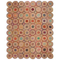 Braided Cotton Rug, Natural Fiber Rug, Cotton Jute Runner Rugs